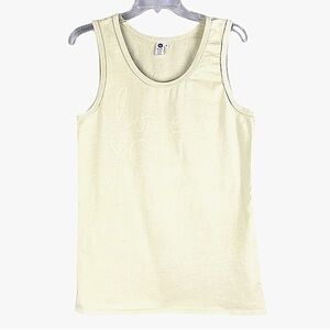 Love your melon tank top pastel green scoop neck tank